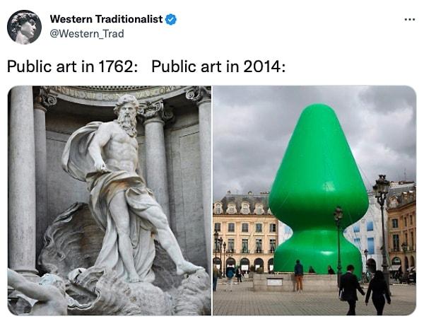 12. "1762'de kamu sanatı vs 2014'te kamu sanatı"