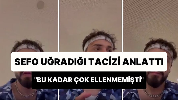 Almanya'da Konser Veren Rapçi Sefo, Uğradığı Tacizi Anlattı: 'G..üm Hiç Bu Kadar Çok Ellenmemişti'