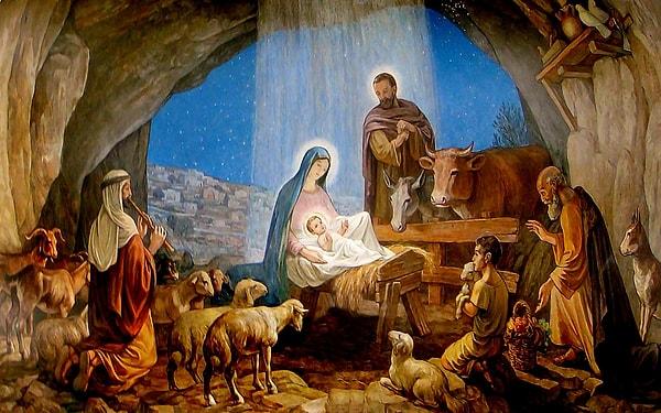 Assisi'li Aziz Francis'in beşik sahnesini ortaya attığı ve 1223'te çizdiği iddia edilse de o zamana kadar yaklaşık 900 yıldır bu sahne Noel kutlamalarının bir parçasıydı.
