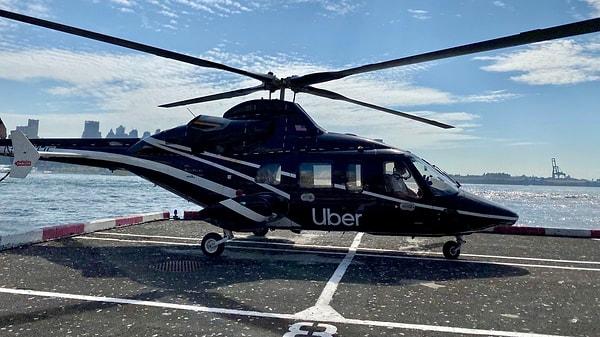 Uber tarafından 2019 yılında helikopterle taşımacılık yapılabilen Uber Copter servisi duyurulmuştu.