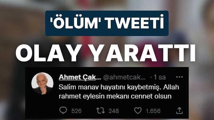 Ahmet Çakar'ın Tweeti Herkesi Korkuttu, Gerçek Ortaya Çıktı