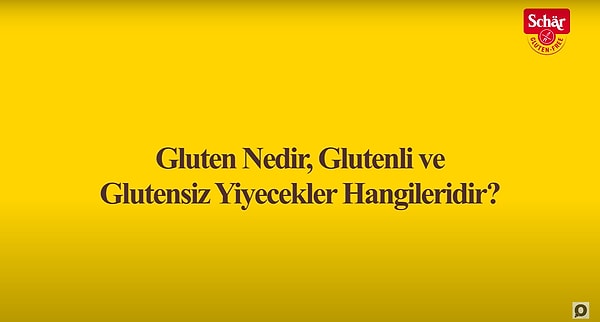 "Gluten, arpa, buğday, çavdarda bulunan bir protein türüdür."