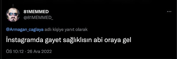 Başarılı isme gelen destek mesajları ve olayın trajikomik halinden bir kesit bırakalım aşağıya 👇