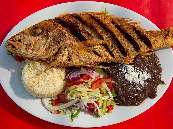 12. Kızarmış balıklar için: Meksika sosu tarifi