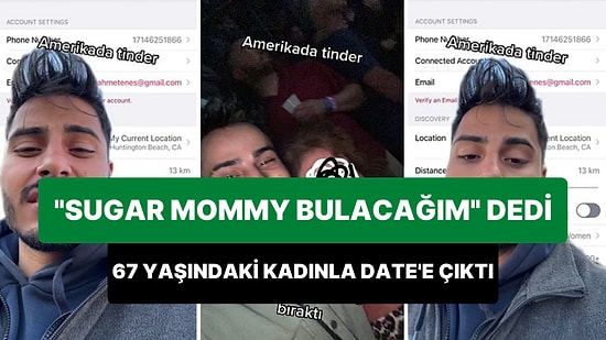 Yaş Aralığını 40-100'e Çıkartan Genç, Sugar Mommy Bulup Piyasadan Çekileceğim Dedi: 67 Yaşındaki Kadınla Çıktı