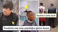 Kral Tertip Michy Batshuayi'nin Askeriye Helası Gibi Ortamda Tıraş Olması Goygoycuların Diline Düştü