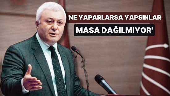 Tuncay Özkan'dan 6'lı Masa Paylaşımı: 'Ne Yaparlarsa Yapsınlar Masa Dağılmıyor'