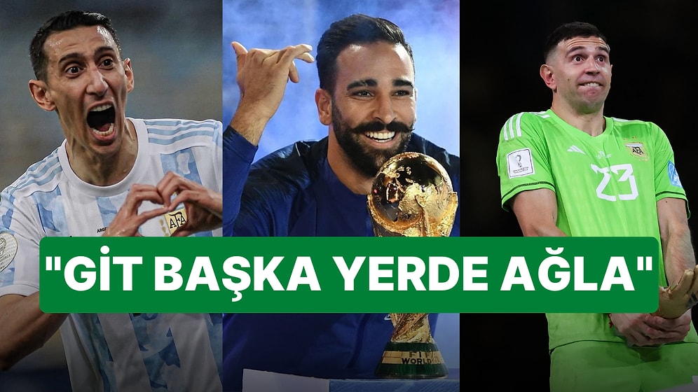 Tartışma Büyüyor! Di Maria'dan Takım Arkadaşına Küfür Eden Adil Rami'ye Olay Yaratacak Sözler!