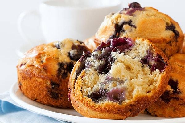 2. Very berry muffin tarifi