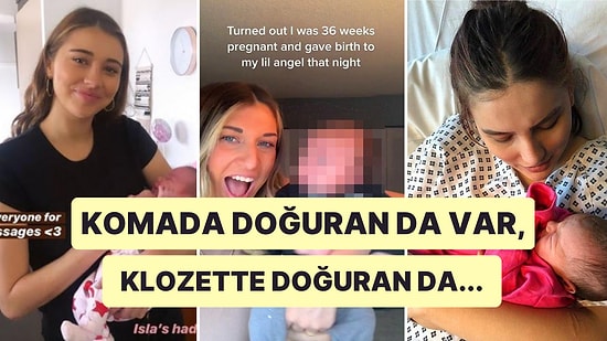 Hamile Olduklarını Doğum Yaptıkları An Öğrenen Kadınları Görünce Sonsuza Kadar Bekar Kalmak İsteyeceksiniz!