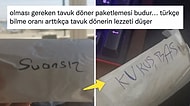 Döner Paketine Yazılan Birbirinden Absürt Notları Paylaşarak Hepimizi Gülme Krizine Sokan Kullanıcılar