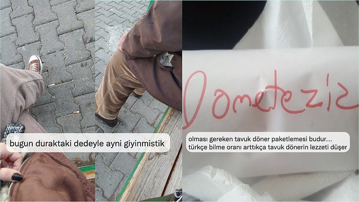 Duraktaki Dedeyle Pişti Olan Kadından Dürüm Kağıdındaki Yazım Yanlışlarına Son 24 Saatin Viral Tweetleri