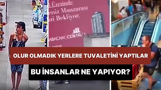 Olur Olmadık Yerlerde Tuvaletlerini Yapan İnsanlar: Kimisi Hastane Koridoruna, Kimisi AVM Zeminine Bıraktı!
