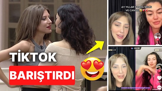 Davalık Olmuşlardı: Eski Kısmetse Olur Yarışmacıları Melis ve Cansel TikTok'ta Barıştı