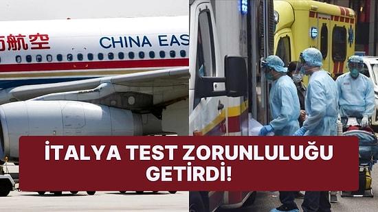 Çin'den İtalya'ya Gerçekleşen Uçuşta Yolcuların Yarısının Covid-19 Testi Pozitif Çıktı!