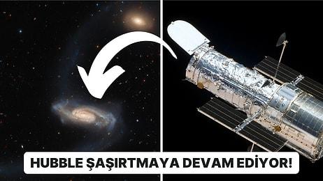 Hubble Uzay Teleskobu 450 Milyon Işık Yılı Uzaklıkta "Uzun Kollu" Bir Galaksi Keşfetti!