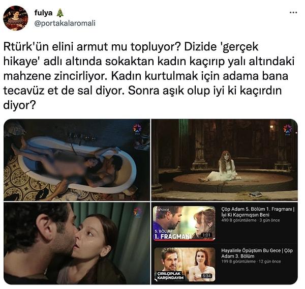 Bu dizilerin yayınlandığı ilk dönemlerde olduğu gibi yine sosyal medyada diziler ve Gülseren Budayıcıoğlu eleştirildi. @portakalaromali yaptığı paylaşımla tartışma yarattı.