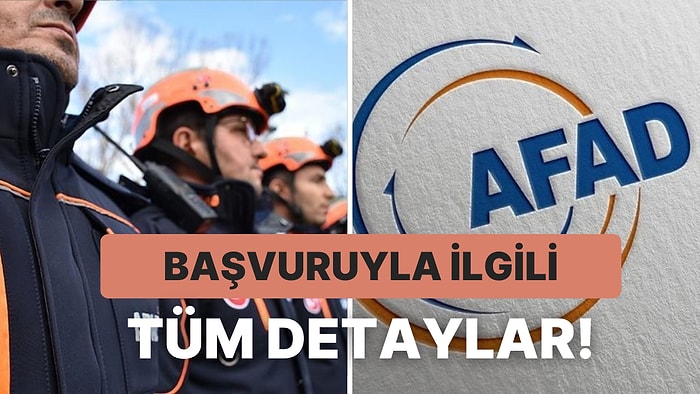 AFAD Personel Alımları Başlıyor: Başvurular Hangi Tarihler Arasında Yapılacak? Şartlar Neler?