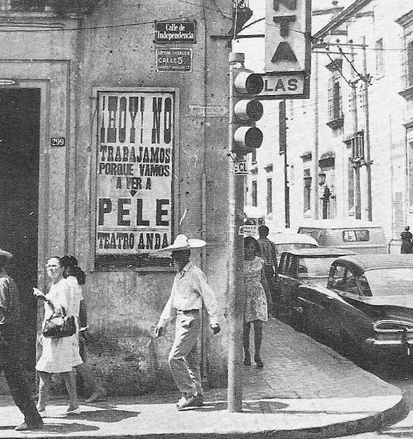 1970 Meksika sokakları: "Bugün çalışmayacağız çünkü Pele'yi izleyeceğiz"