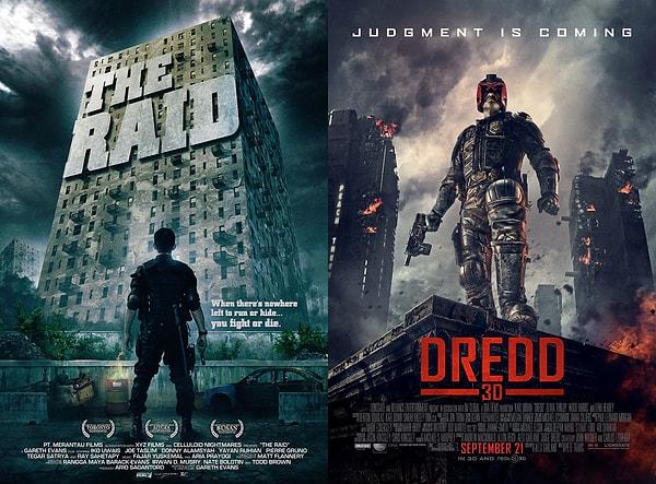 12. The Raid / Dredd (2012)