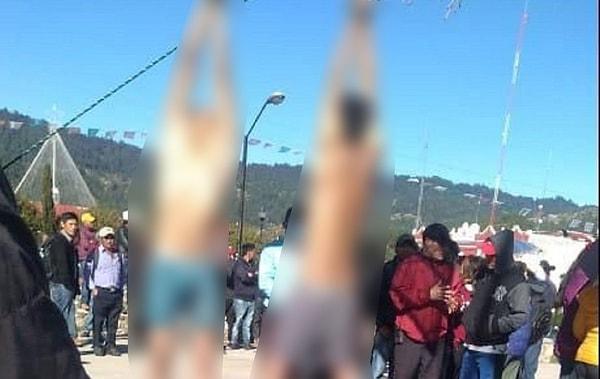 Meksika’da son olarak 21 Aralık Çarşamba günü Chiapas eyaletinin Huixtan kasabasında araç hırsızı olduğu iddia edilen 4 kişi, yerli halk tarafından kollarından saatlerce asılarak işkenceye maruz kalmış, sonrasında ise silahlı bir grup tarafından kurtarılmıştı.