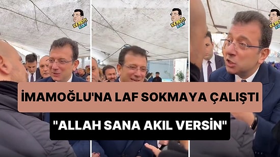İBB'deki Terörist İddiaları Üzerinden Laf Sokan Vatandaşa İmamoğlu'ndan Cevap: 'Devlet Neden Tutuklamıyor?'