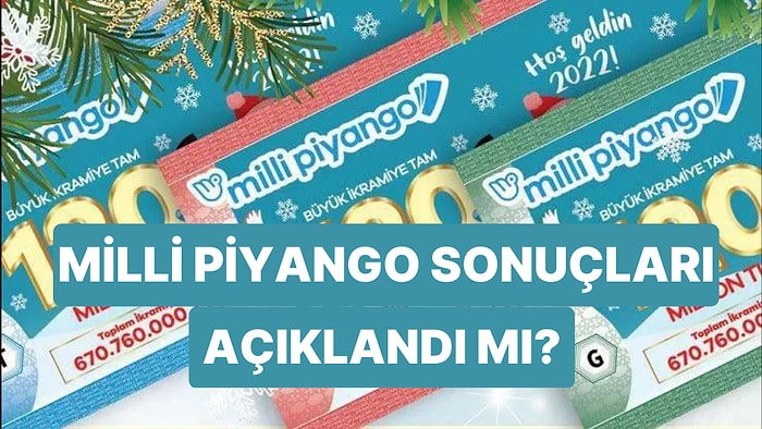 Milli Piyango Sonuçları Açıklanıyor: 2023 Yeni Yıl Özel Yılbaşı Çekilişi Sorgulama Ekranı