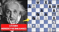 Sadece IQ'su Çok Yüksek Olanların Tek Adımda Şah Mat Yapabildiği Bu Satranç Problemini Mutlaka Görmelisiniz!