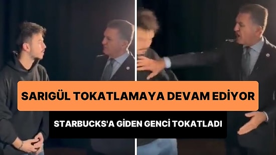 Mustafa Sarıgül, 2023'te de Tokatlamaya Devam Ediyor: Starbucks'a Gittiğini Söyleyen Genci Kadrajdan Çıkardı