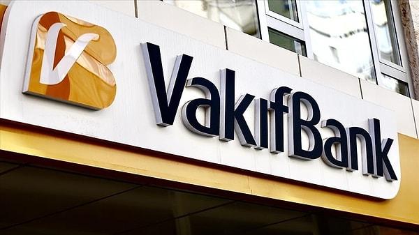 Kamunun ya da TVF'nin bankalarla caka sattığı listede Vakıfbank'ın değeri 270 milyon dolar oluyor.