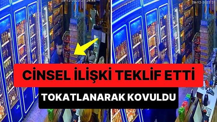 Kendisine Cinsel İlişki Teklifinde Bulunan Yabancı Uyrukluyu Tokatlayarak Tekelden Dışarı Atan Kadın