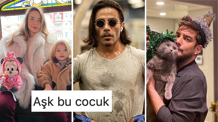 Özge Özpirinçci Kızı Mercan'ın Yüzünü Gösterdi! 2 Ocak'ta Ünlülerin Instagram Paylaşımları