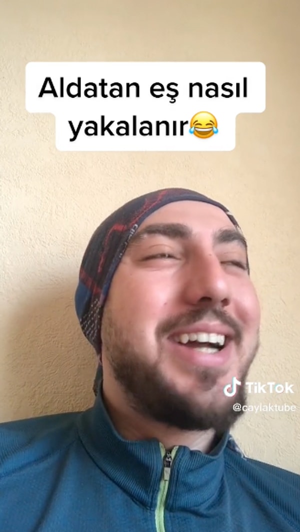 Sizleri TikTok'ta çektiği videolarla gündem olan @caylaktube ile tanıştıralım.