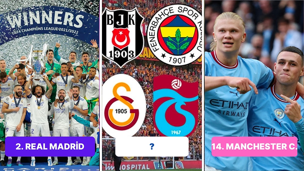 2022'de Google'da En Çok Aranan Futbol Kulüpleri Listesine Türk Kulüpleri Damga Vurdu!