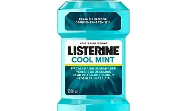 Ağız bakım suyu deyince akla ilk gelenlerden biri Listerine Cool Mint oluyor.