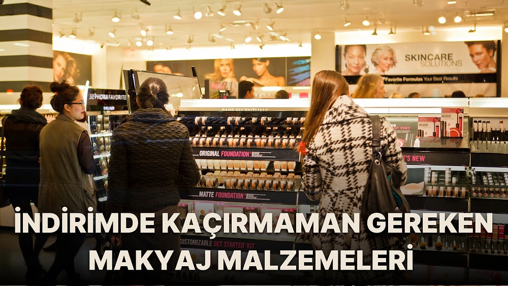 2023’ün En Güzeli Ol! Severek Kullanacağın Outlet Makyaj Malzemeleri