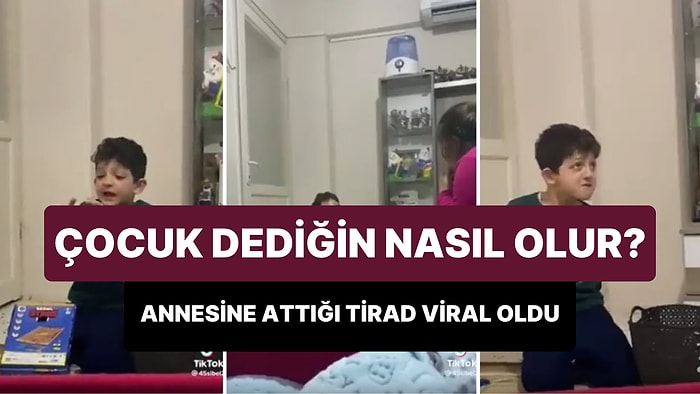 Annesinin Kafasındaki 'Çocuk' Algısını Eleştirip Konuyu Kokoreççiye Bağlayan Çocuğun Viral Olan Tiradı