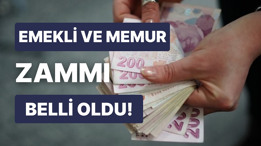 2023 Memur ve Emekli Zammı Belli Oldu! Emekli ve Memur Maaşları Ne Kadar Olacak?