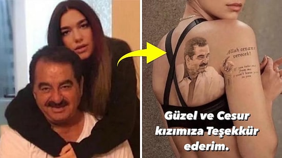 İbrahim Tatlıses Fena Trollendi! Dua Lipa'nın Kendi Dövmesini Yaptırdığını Sanan İmparator Kahkaha Attırdı