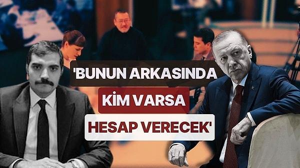 Gazeteci Serdar Akinan, Cumhurbaşkanı Recep Tayyip Erdoğan'ın, Ankara'daki silahlı saldırıda öldürülen Sinan Ateş'in eşini arayarak 'Merak etme, bu cinayetin sonuna kadar gideceğim. Bunun arkasında her kim varsa hesap verecek" dediğini iddia etti.