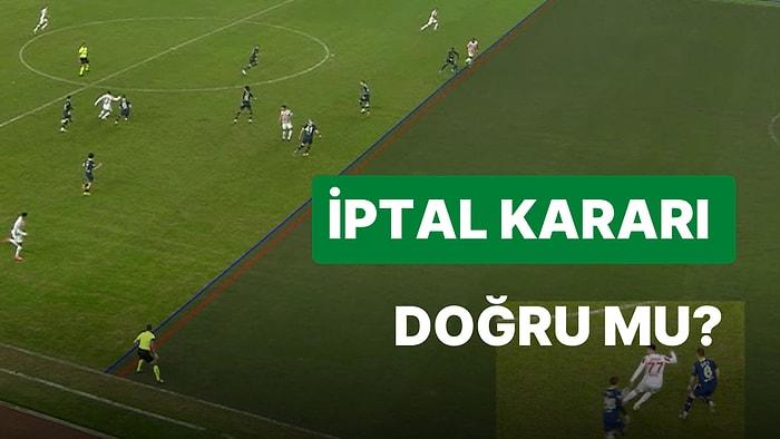 Fenerbahçe-Antalyaspor İptal Edilen Gol! Antalyaspor'un Golünde Ofsayt Var mı?
