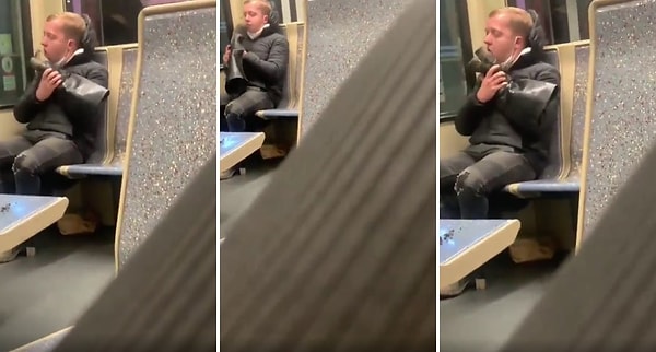 Metroda kadın çizmesi yalayarak çamurları temizleyen adamı izlerken bir miktar mideniz bulanabilir...