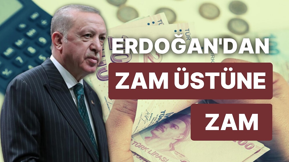 Erdoğan'dan Memur ve Emekli Maaşı Zamlarına Zam! Sosyal Medyada Gündem Olurken En Düşük Maaş Ne Kadar Oldu?