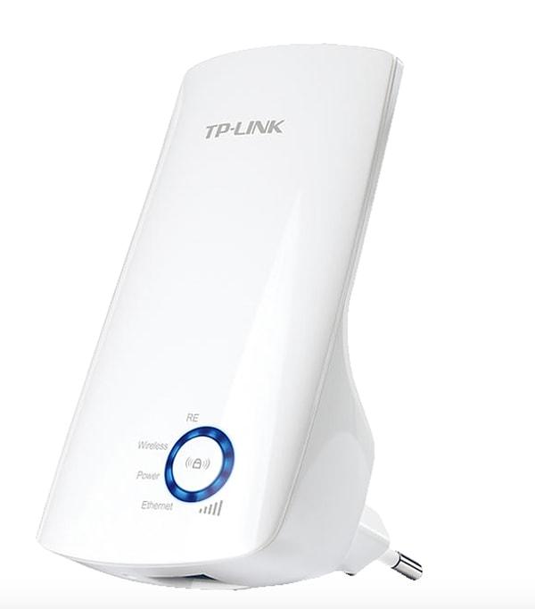 8. TP-LINK TL-WA850RE 300Mbps 2.4 GHz Evrensel WiFi Menzil Genişletici