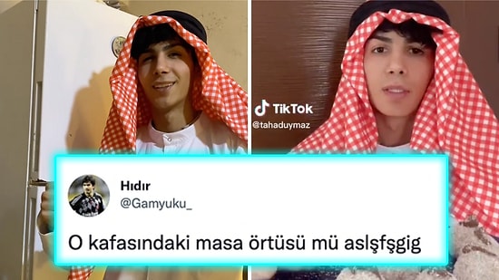 TikTok Fenomeni Taha Duymaz, Arapça Tarif Videosuyla Sosyal Medyada Fena Dalga Konusu Oldu!