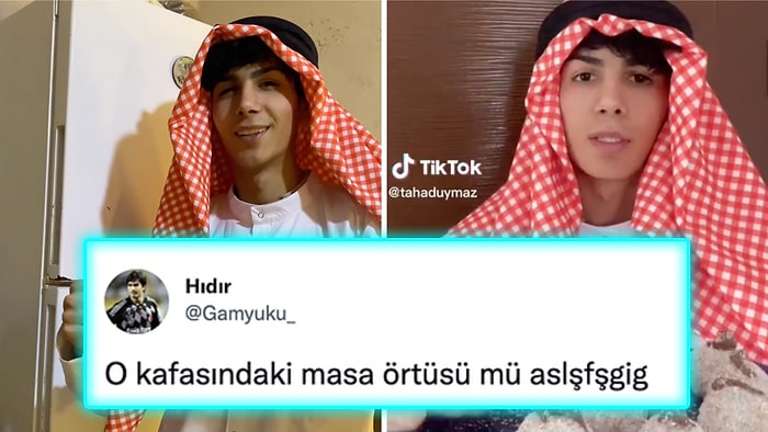 TikTok Fenomeni Taha Duymaz, Arapça Tarif Videosuyla Sosyal Medyada Fena Dalga Konusu Oldu!