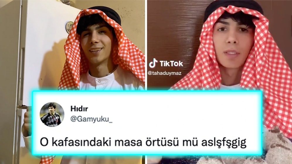 TikTok Fenomeni Taha Duymaz, Arapça Tarif Videosuyla Sosyal Medyada Fena Dalga Konusu Oldu!