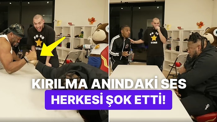 Ünlü Yayıncının Koruması Twitch Canlı Yayınında Bilek Güreşi Yaparken Kolunu Kırdı