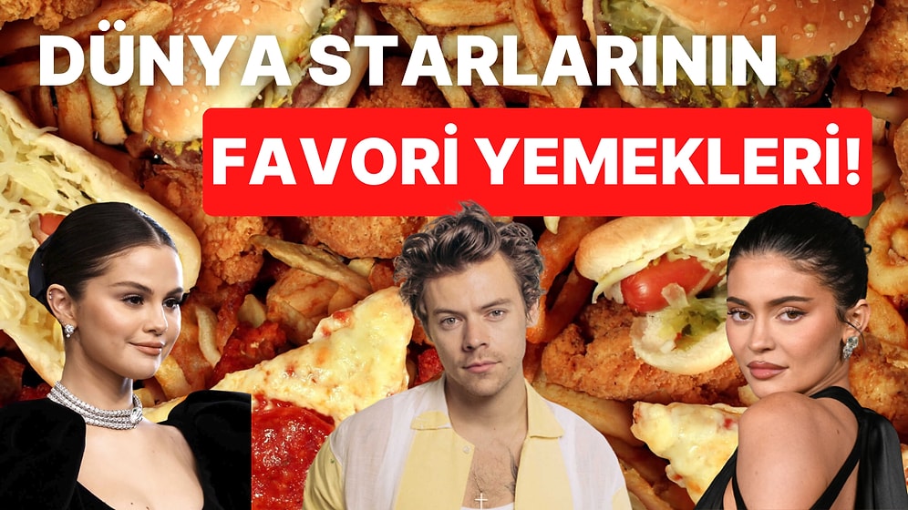 Dünyaca Ünlü İsimlerin Her Gün Yese de Bıkmayacağı Birbirinden İlginç Yiyecekler
