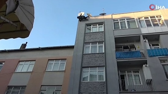 Müzakereci Bekleniyordu: İntihar İçin Çıktığı Çatıdan Düştü